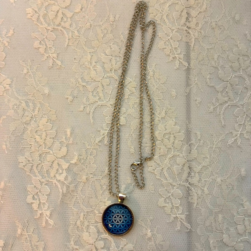 Flower of Life Mandala Pendant Necklace